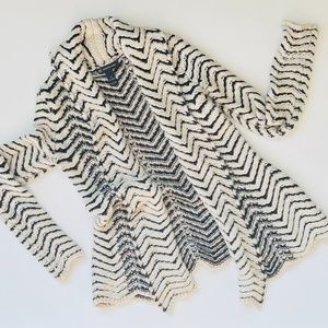 Women’s INC Chevron Cardigan Sweater